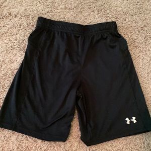 Under Armour black shorts YM